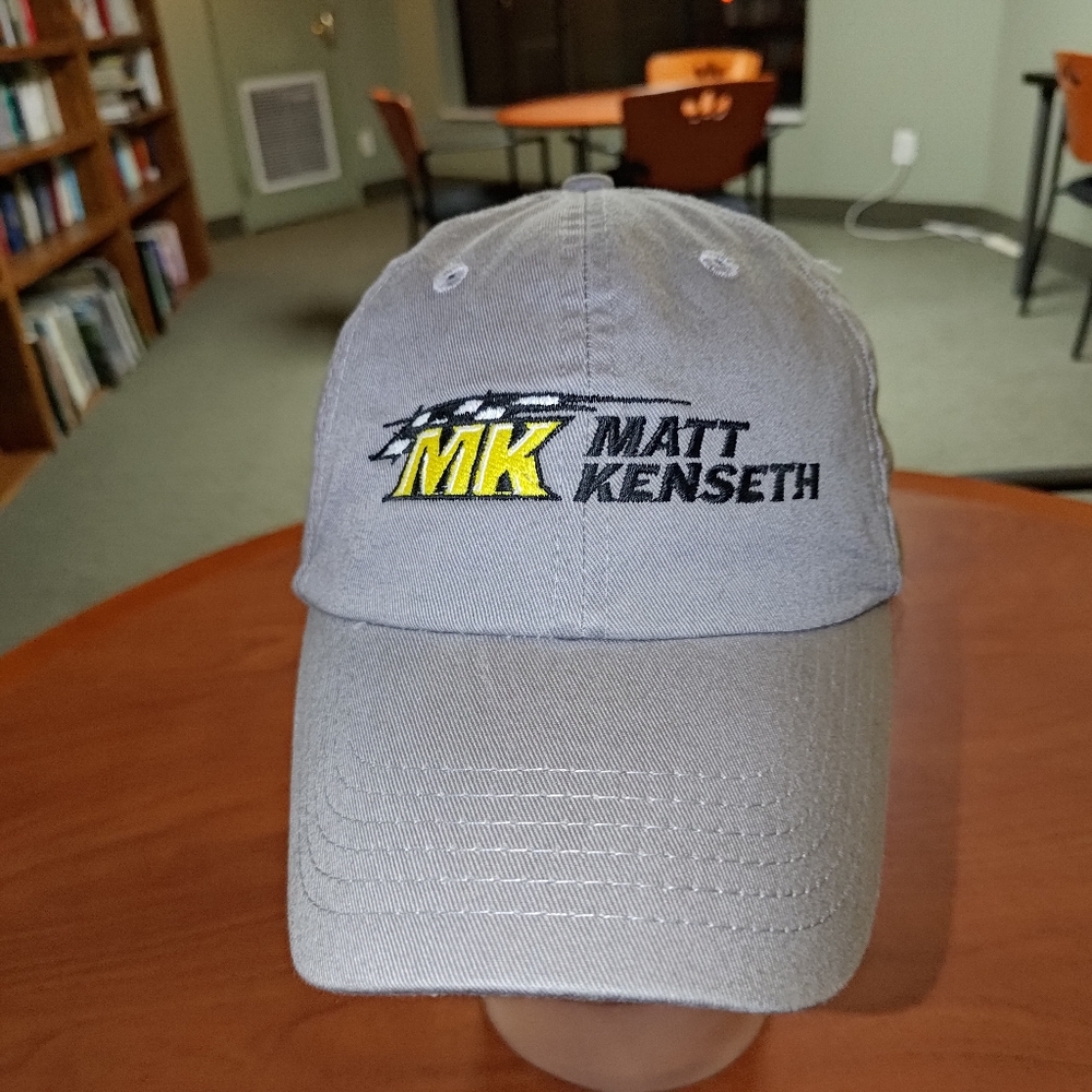 Matt Kenseth Embroidered Strapback Hat Cap